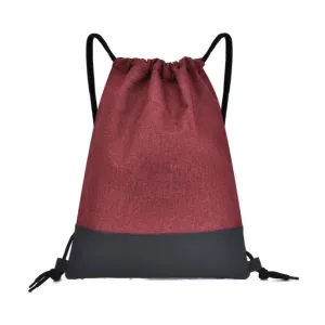 2 Tone Drawstring Bag