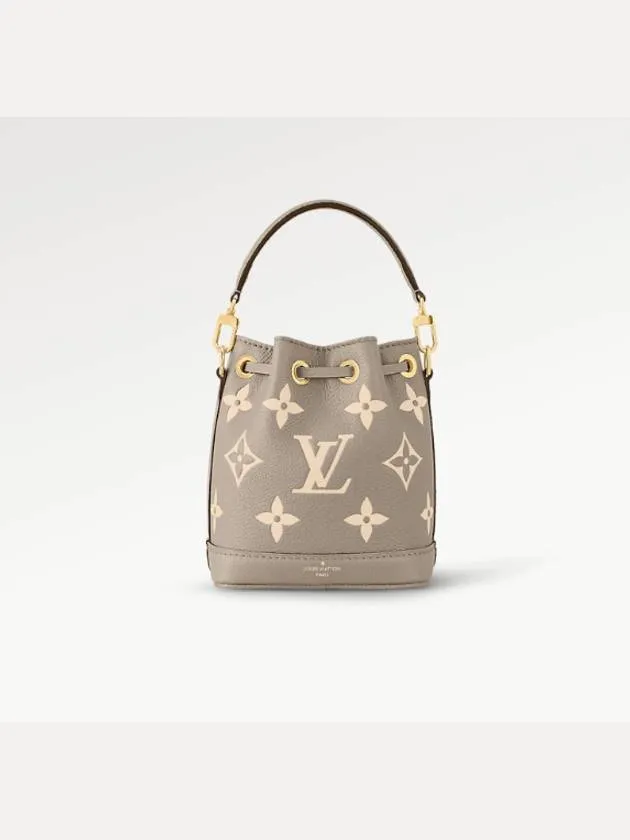 24 Years Women s Nanonoe Leather Mini Bag Cross Beige 46291