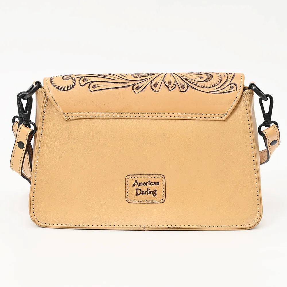 American Darling ADBGZ796A Cross Body I Hand Tooled Genuine Leather Women Bag Western Handbag Purse