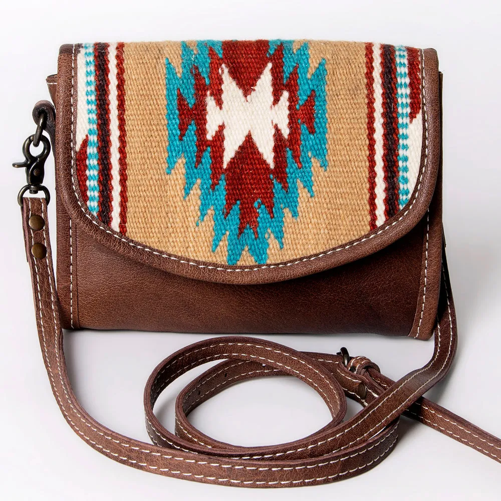 American Darling Messenger Saddle Blanket Genuine Leather women bag western handbag purse