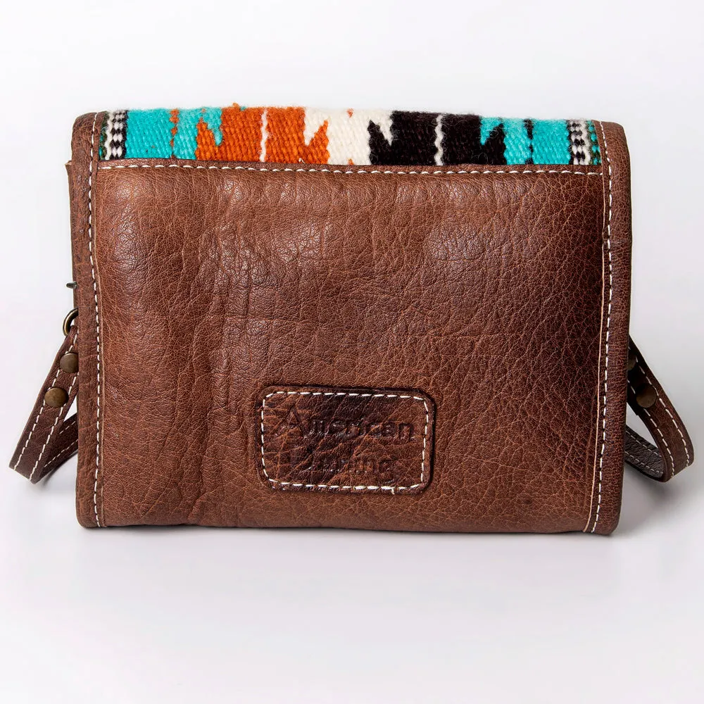 American Darling Messenger Saddle Blanket Genuine Leather women bag western handbag purse
