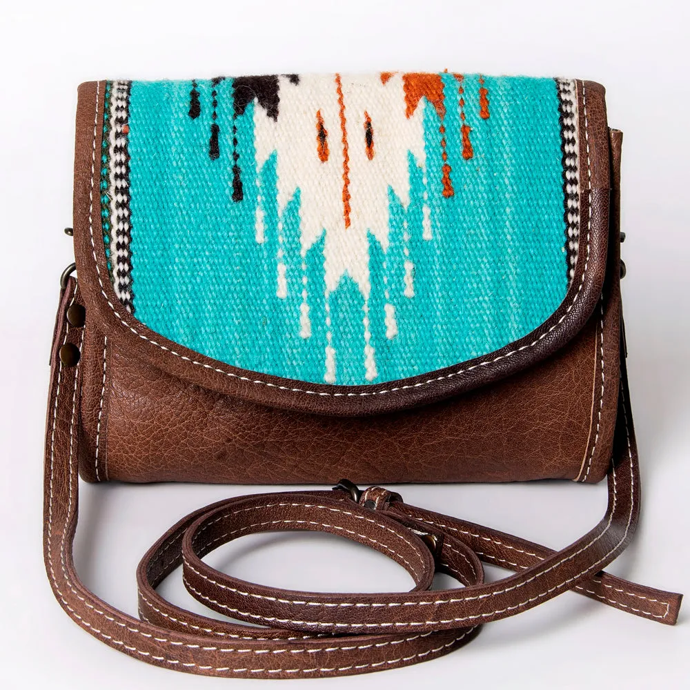 American Darling Messenger Saddle Blanket Genuine Leather women bag western handbag purse