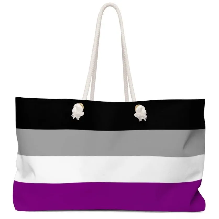 Asexual Flag Weekender Bag