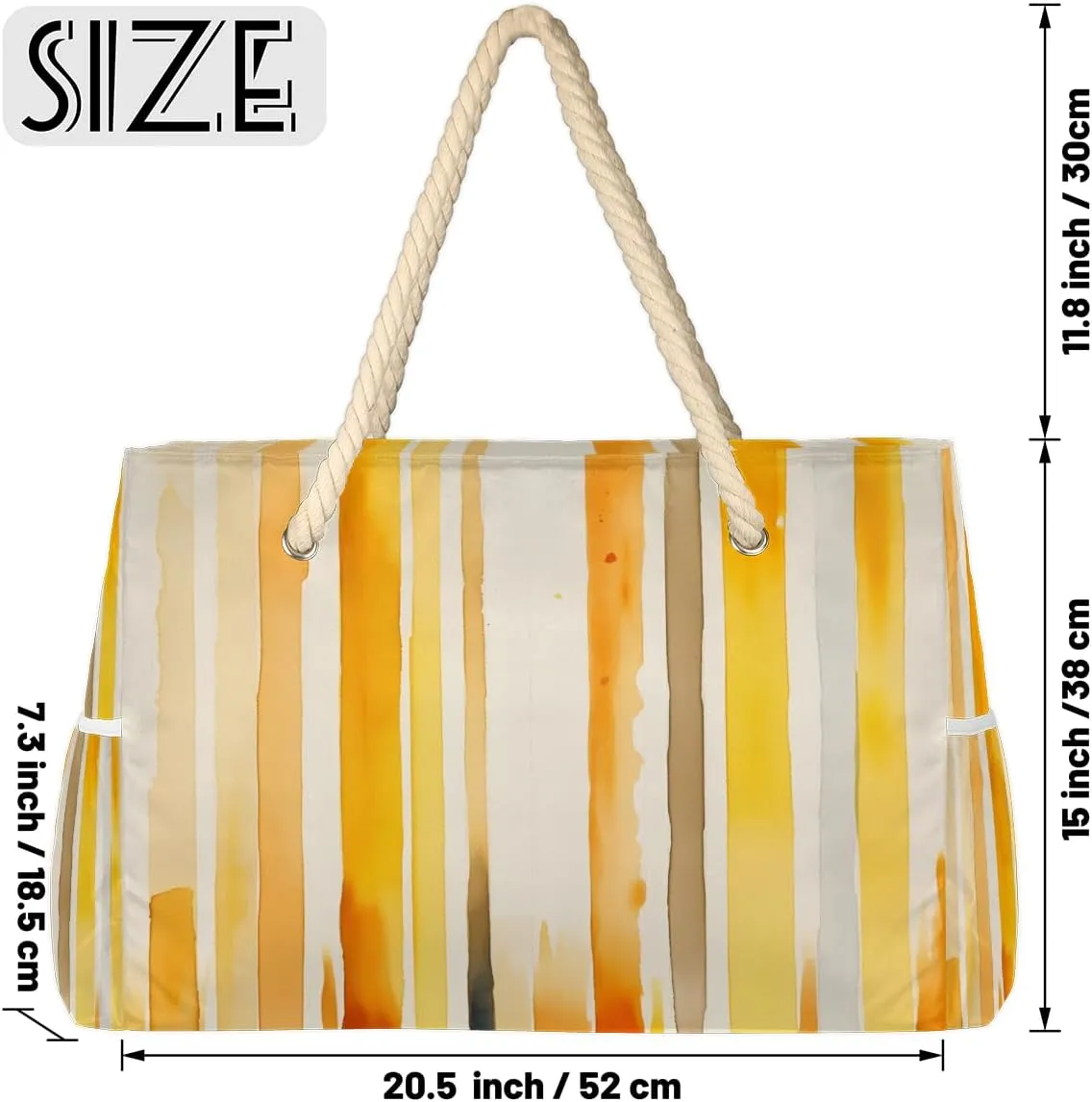 Beach Bags for Women, Large Waterproof Beach Tote Bag for Gym Grocery Travel