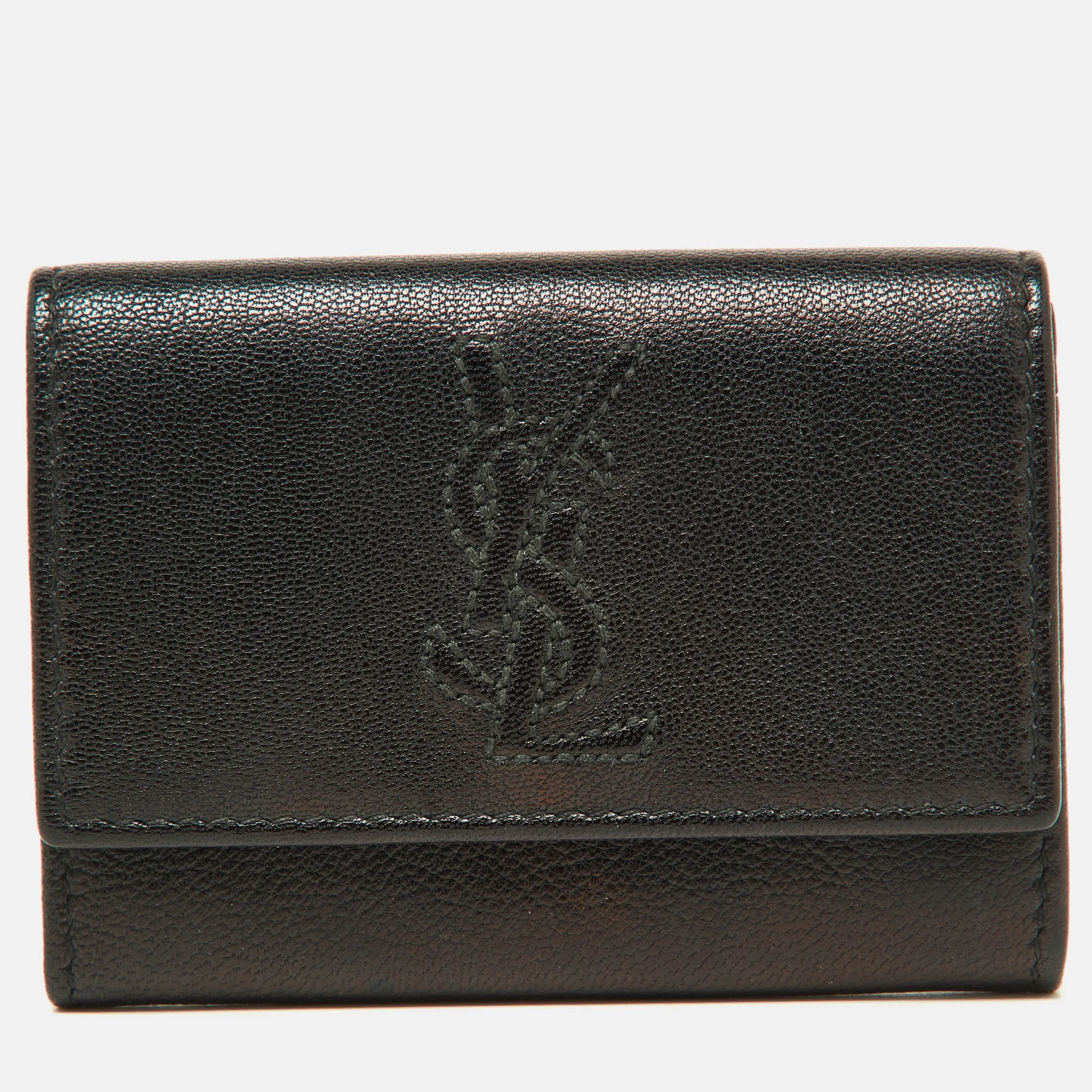 Black Leather Card Case