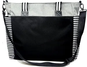 Brooke & Jess Designs Large Work Tote Bags with Pockets for Women - Travel Carry-on Laptop Bag