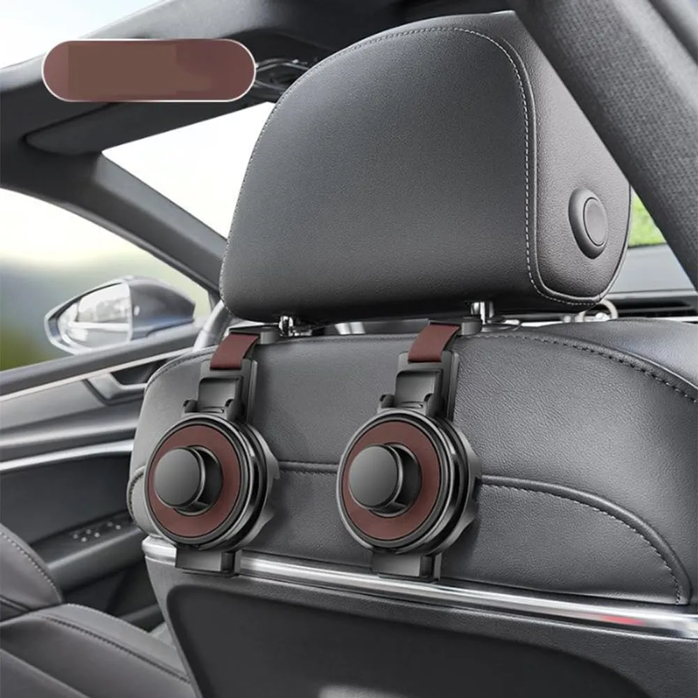 Car Seat Headrest Hook for Mercedes S klass W221 (Short axis) 2005-2013,Car Seat Hooks with Phone Holder for Purse,Even Bottle,Backpacks Car Interior Storage Accessories,E