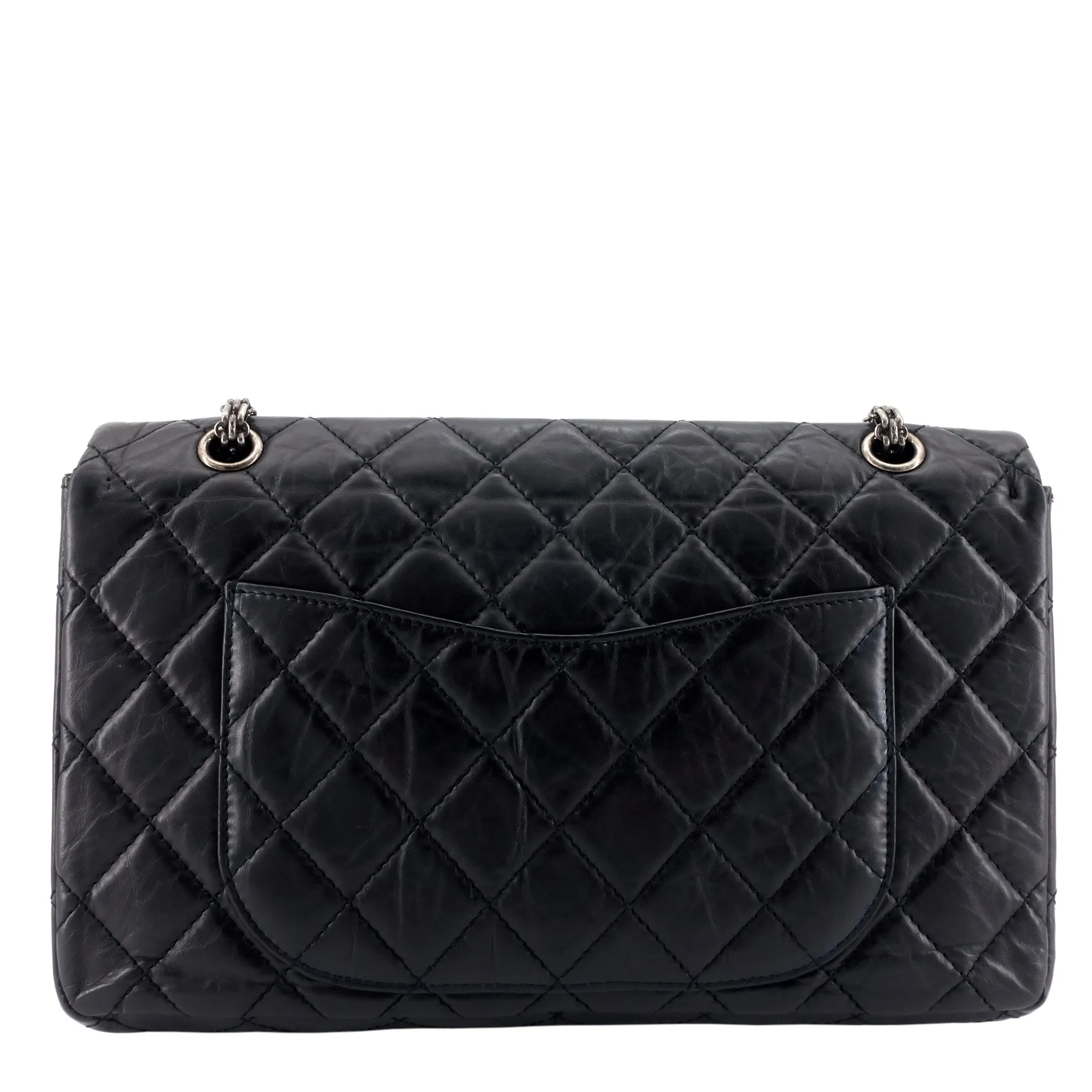 CHANEL 2.55 Large Aged Leather New Bag
