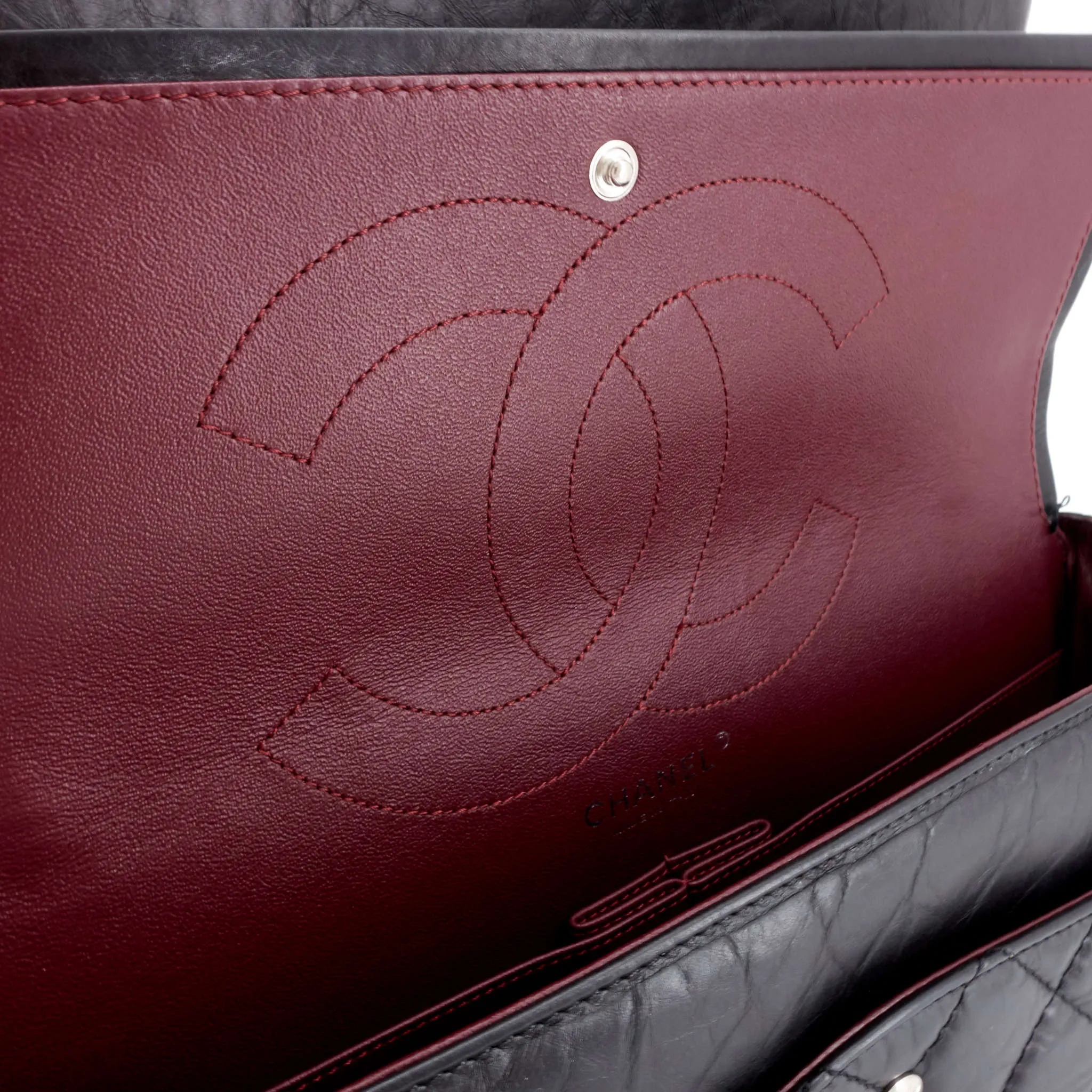 CHANEL 2.55 Large Aged Leather New Bag