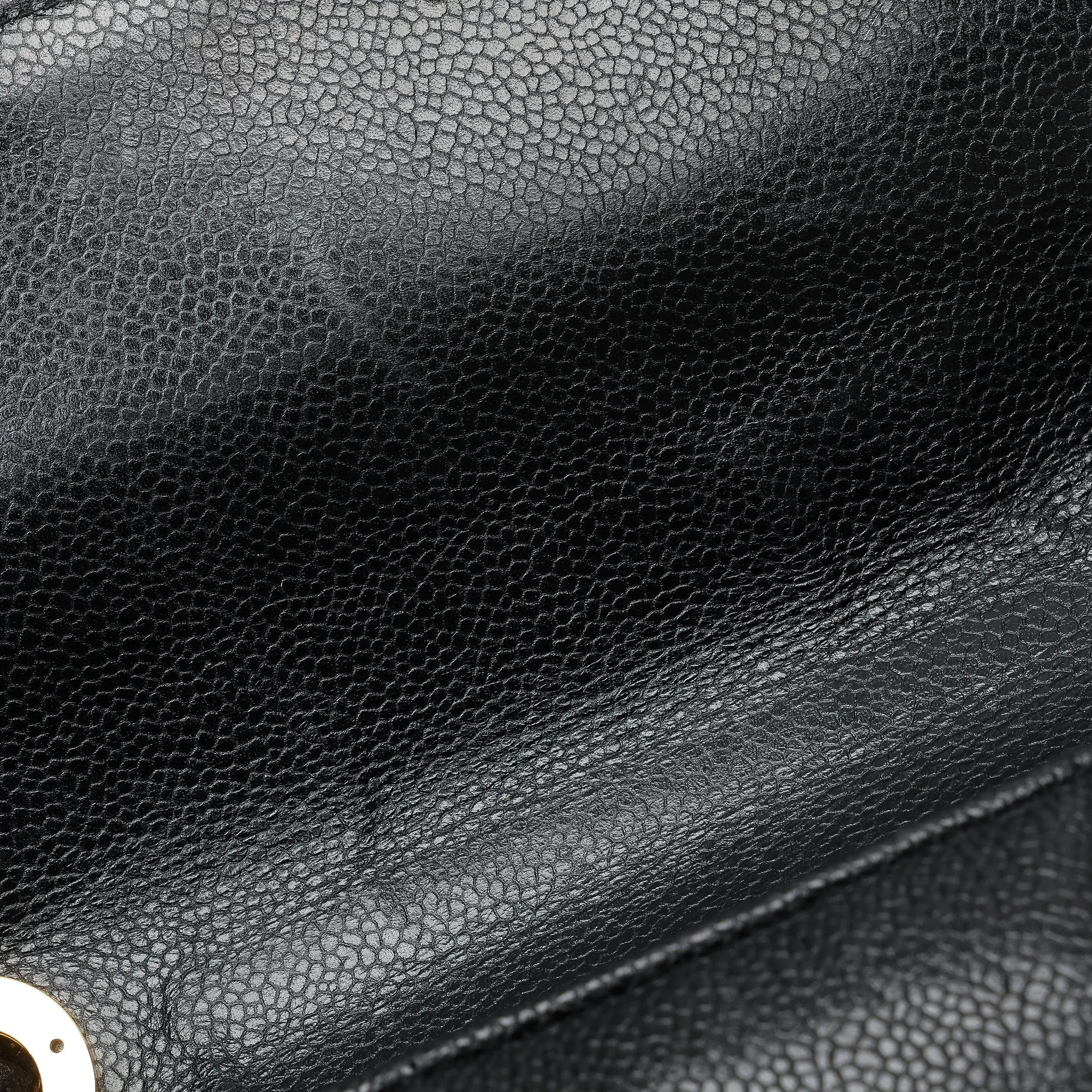 Chanel Jumbo Caviar Mademoiselle Flap Shoulder Bag