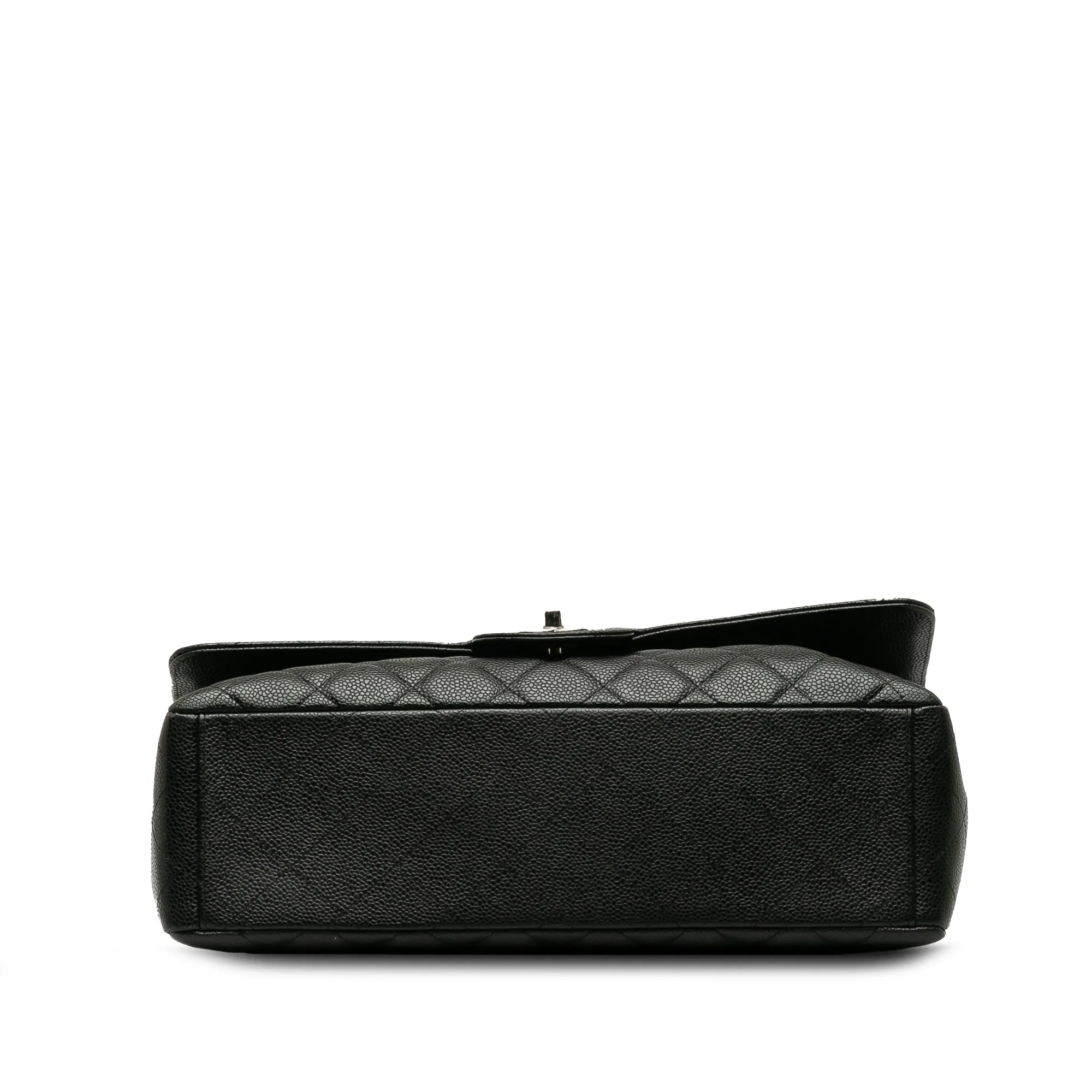 Chanel Maxi Classic Caviar Double Flap Shoulder Bag
