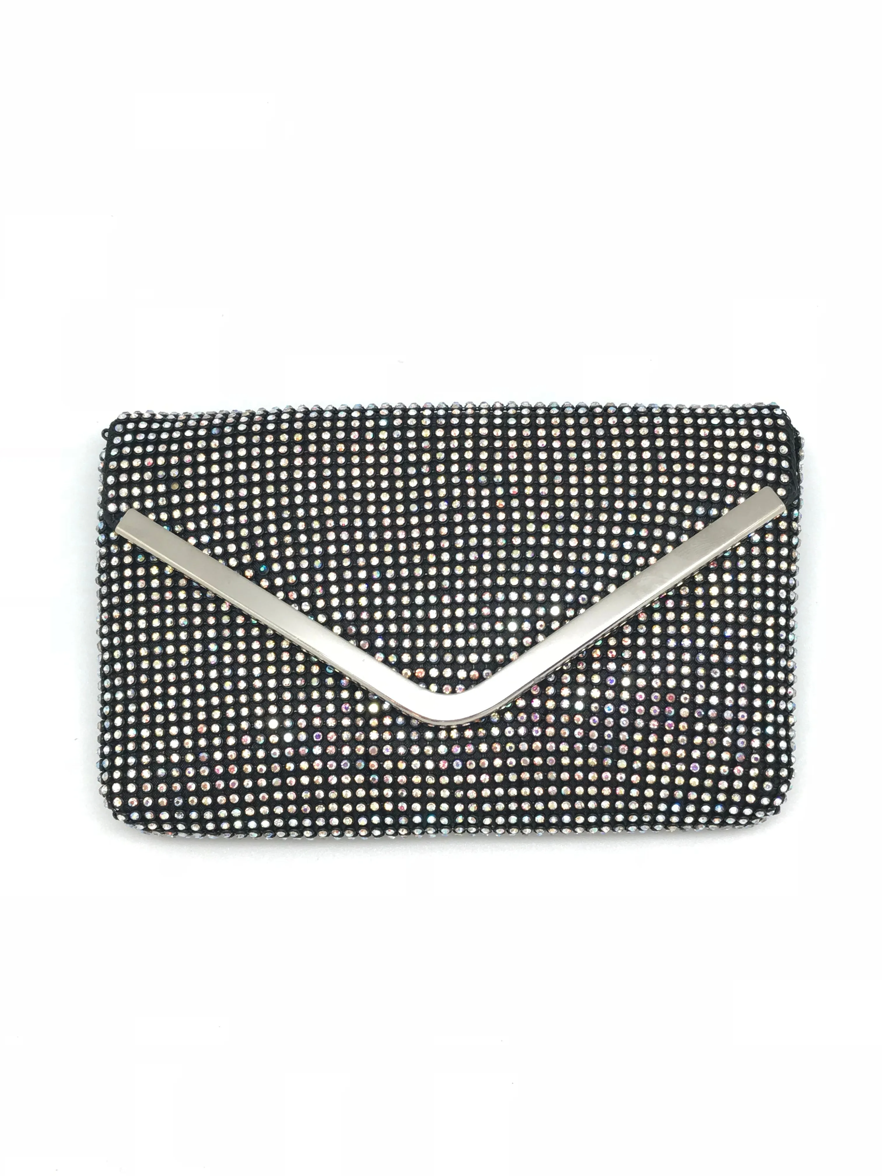 Crystal Mesh Envelope Clutch