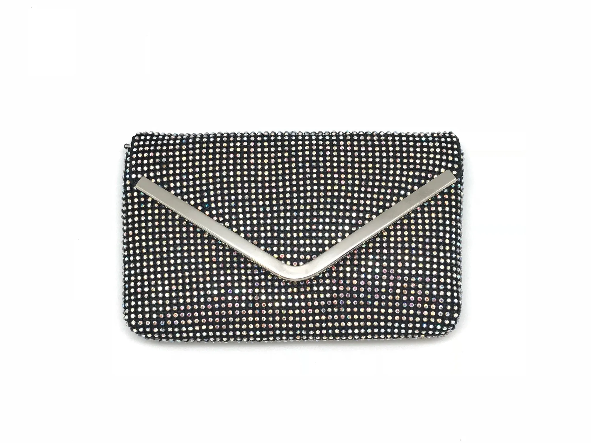 Crystal Mesh Envelope Clutch