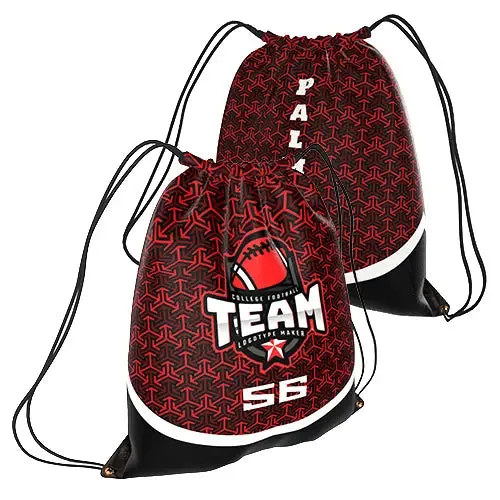 Custom Sublimated Drawstring Bags | Fully Sublimated