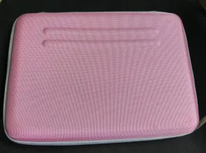 Dealsplant 14 inch Laptop Zipper Protective Padded hard Case (Light Pink)