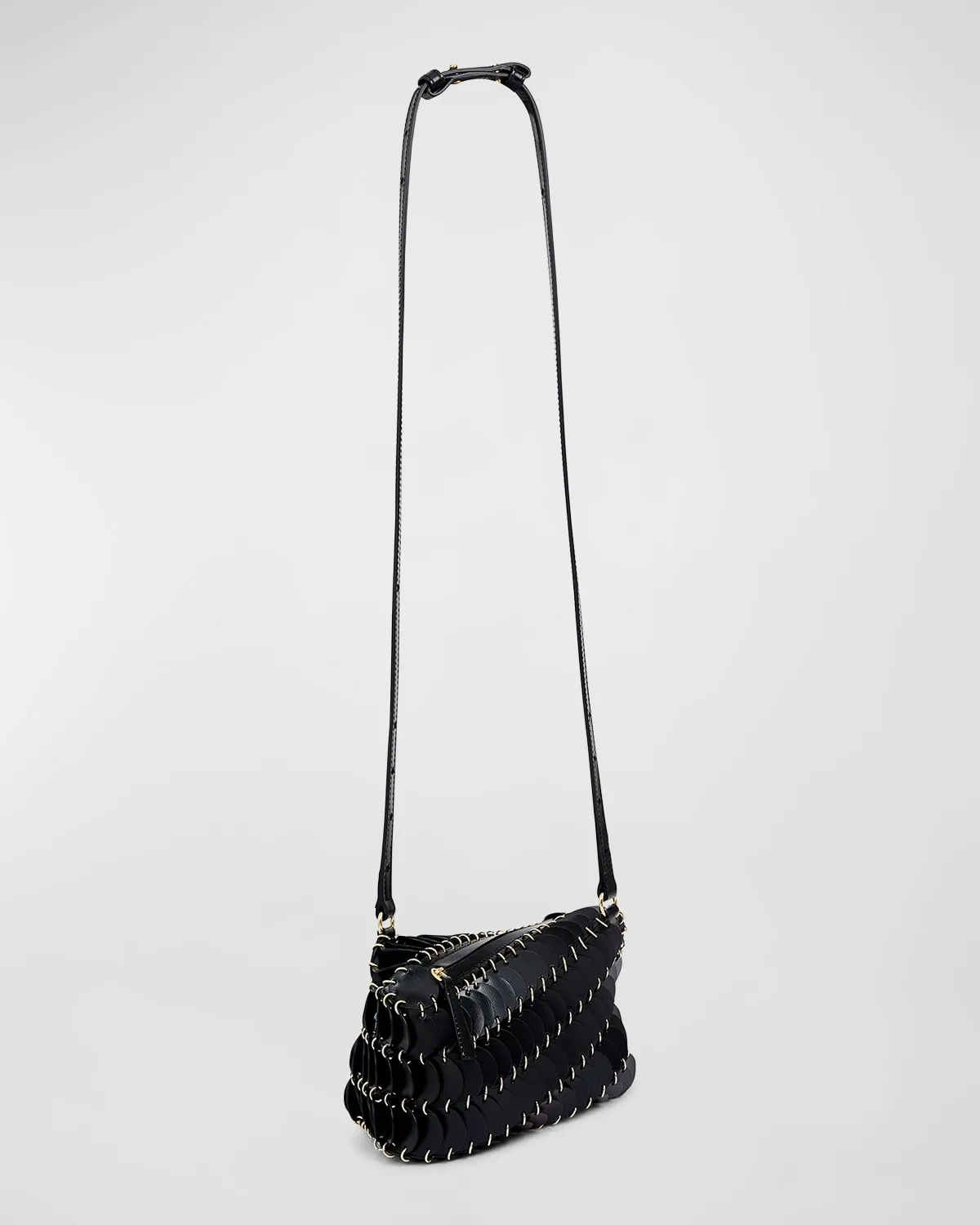 Disc Calf Leather Crossbody Bag