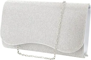 Envelope Prom Evening Bags and Clutches for Women Rhinestone Designer Purse Wedding Night Small Clutch Shoulder Bag
