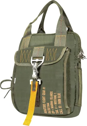 Farm Blue Tactical Flight Bag  Aviators Parachute Pilot Helmet Bag - Military Style