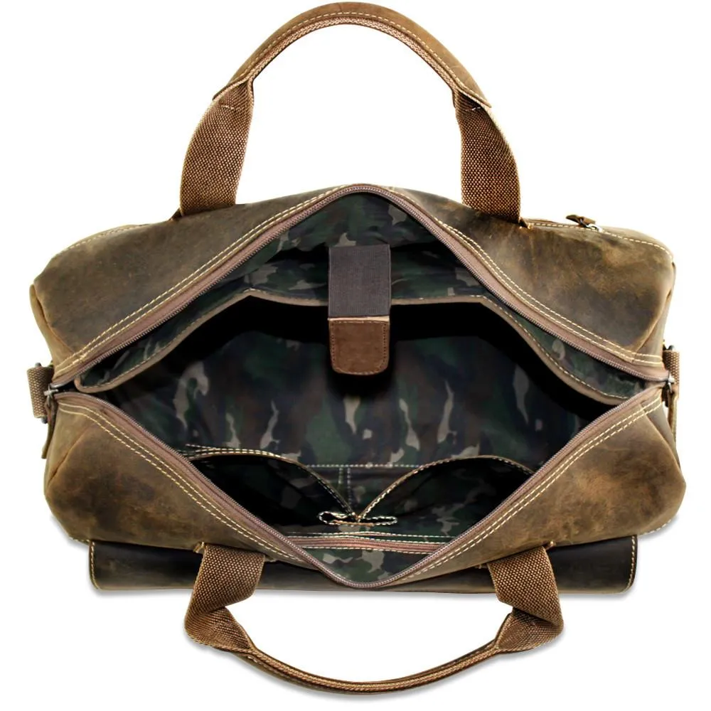 Jack Georges Arizona Collection Overnighter Bag Brown