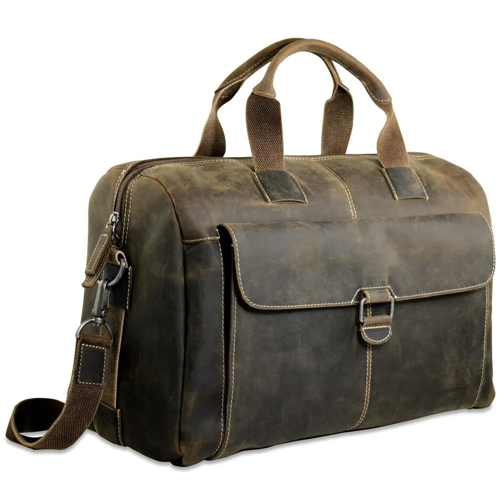 Jack Georges Arizona Collection Overnighter Bag Brown