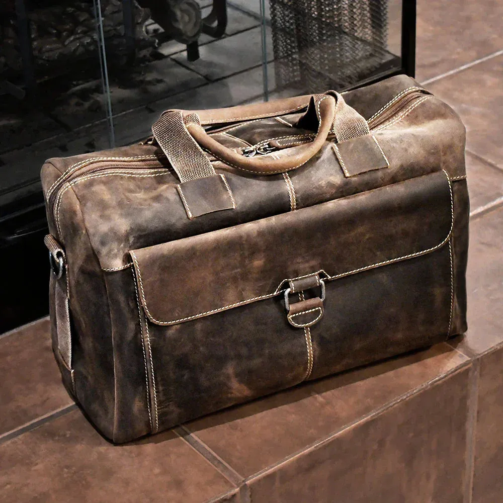 Jack Georges Arizona Collection Overnighter Bag Brown