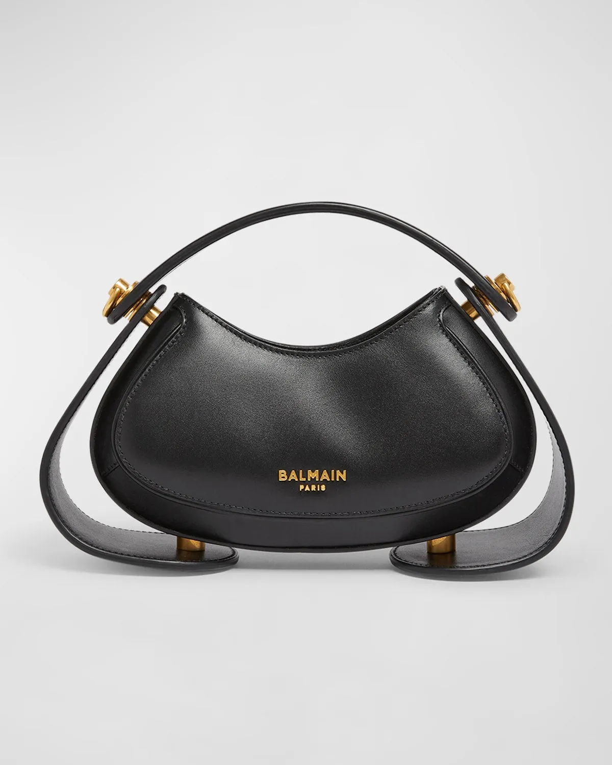 Jolie Madame Small Top-Handle Bag in Box Leather