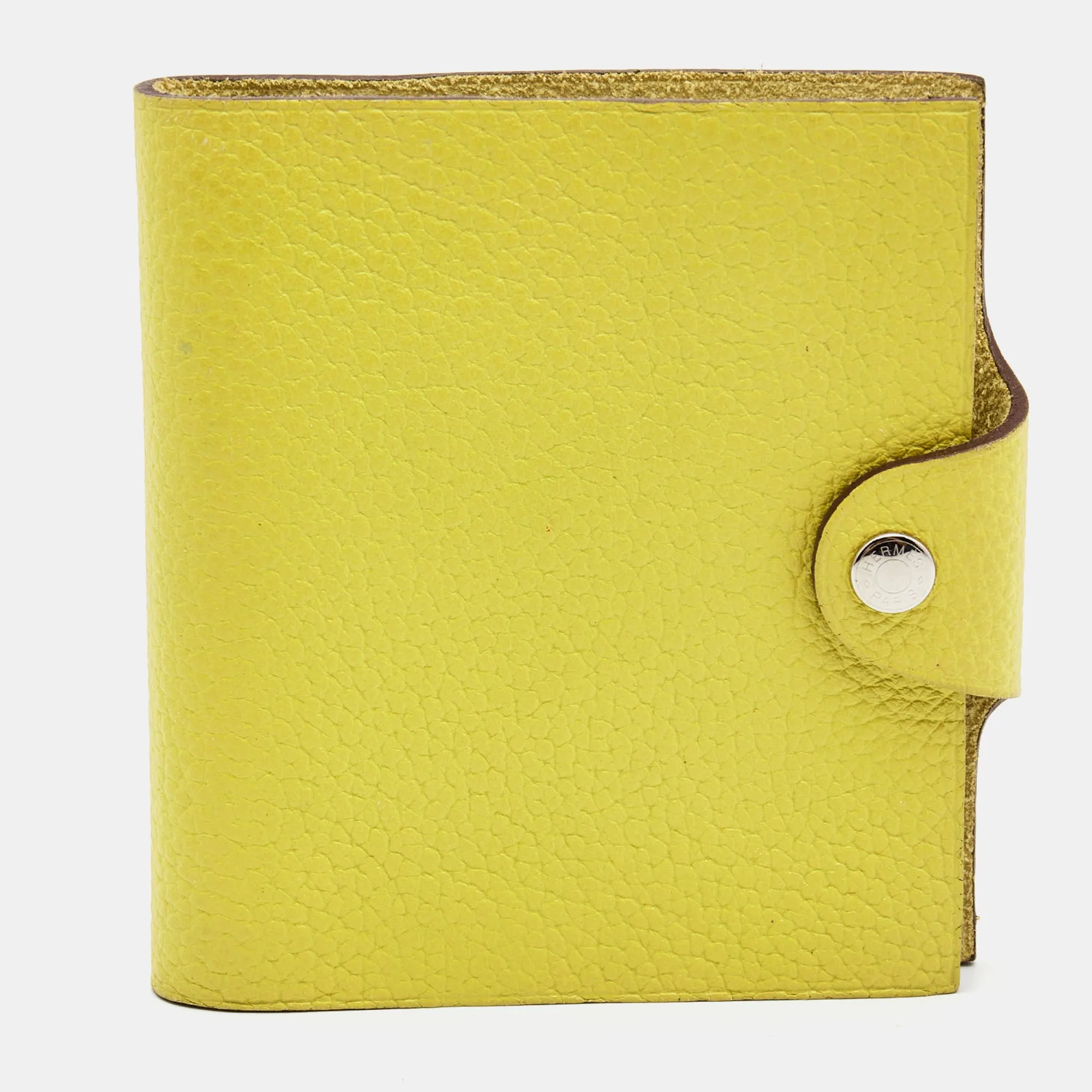 Kiwi Togo Leather Ulysse Mini Notebook