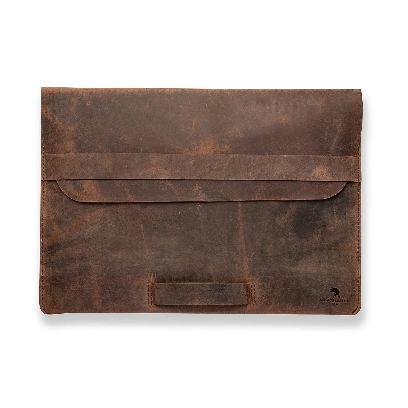 Leather 15 Inch Laptop Case - Baxter
