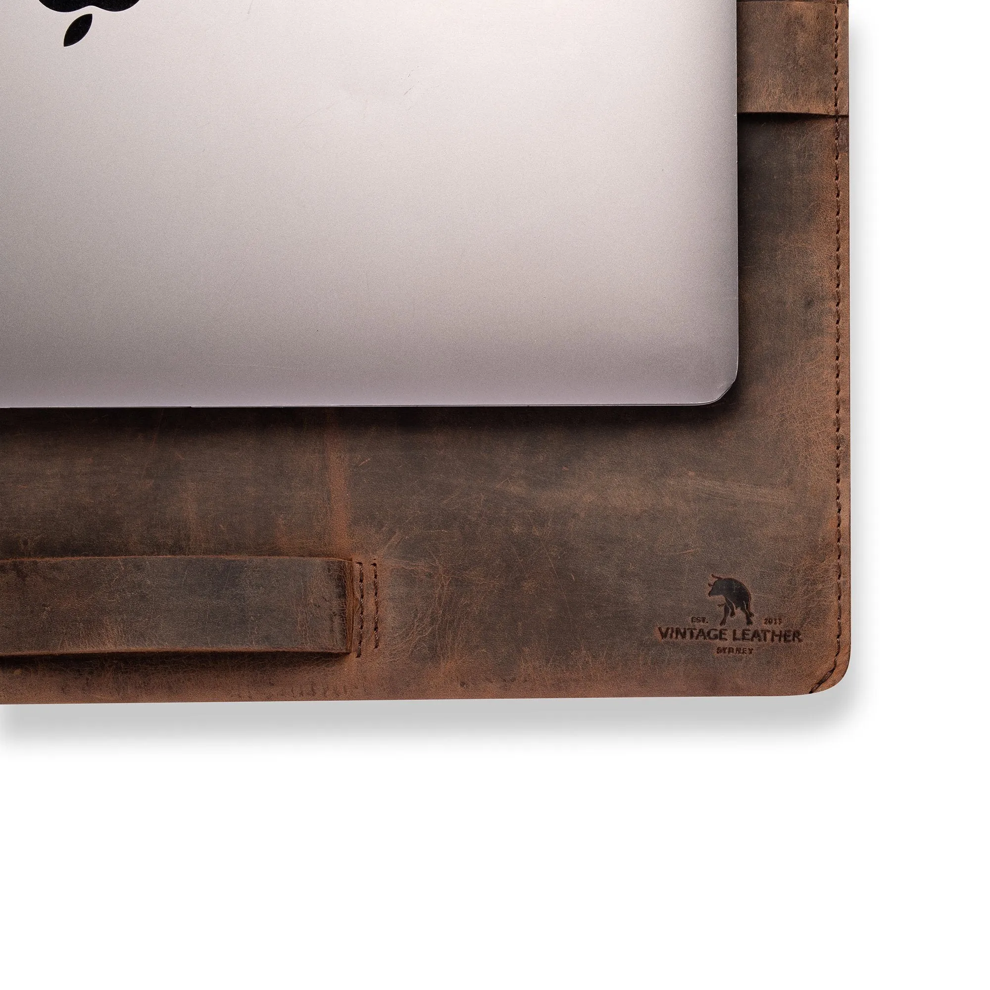 Leather 15 Inch Laptop Case - Baxter