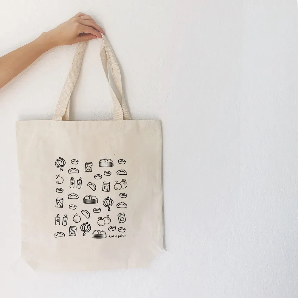 Lunar New Year Cotton Tote