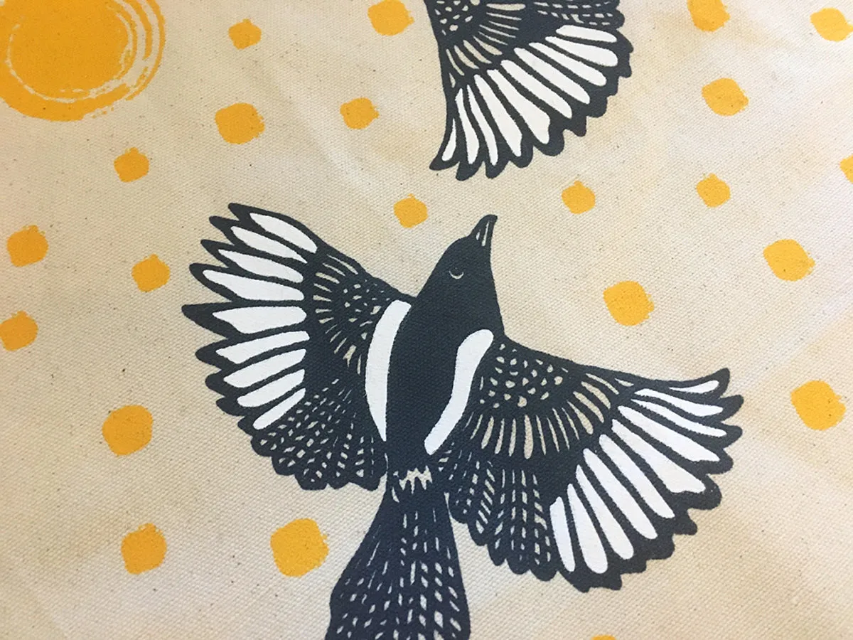 Magpies, Tote Bag