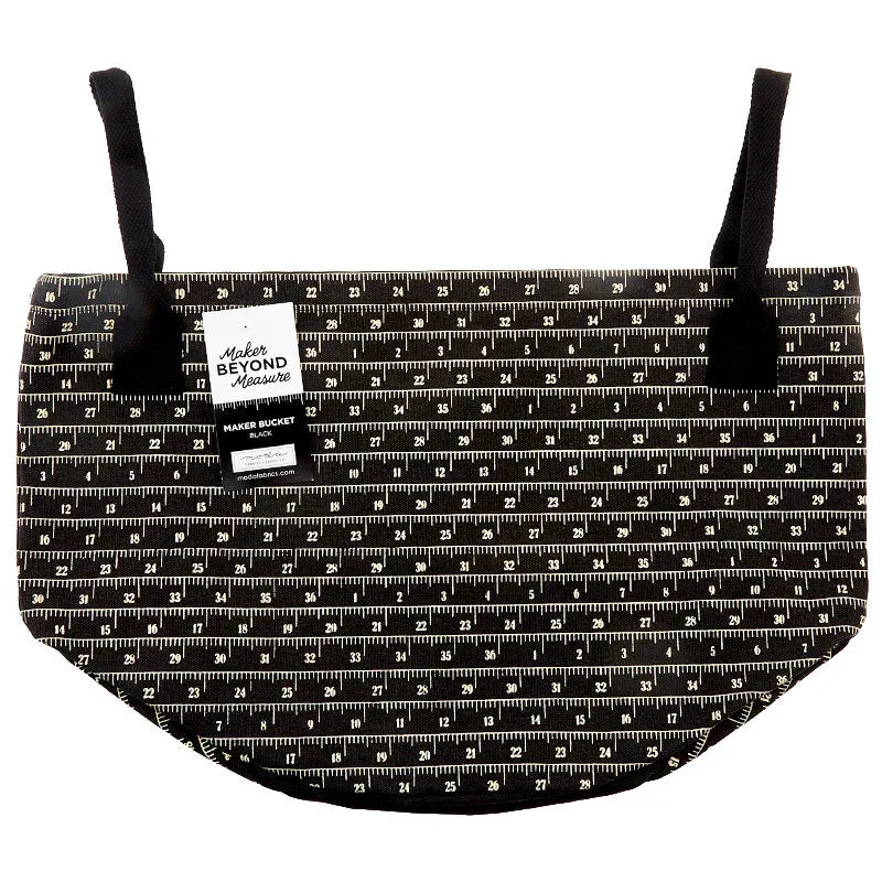 Maker Fabric Black Bucket - Ruler