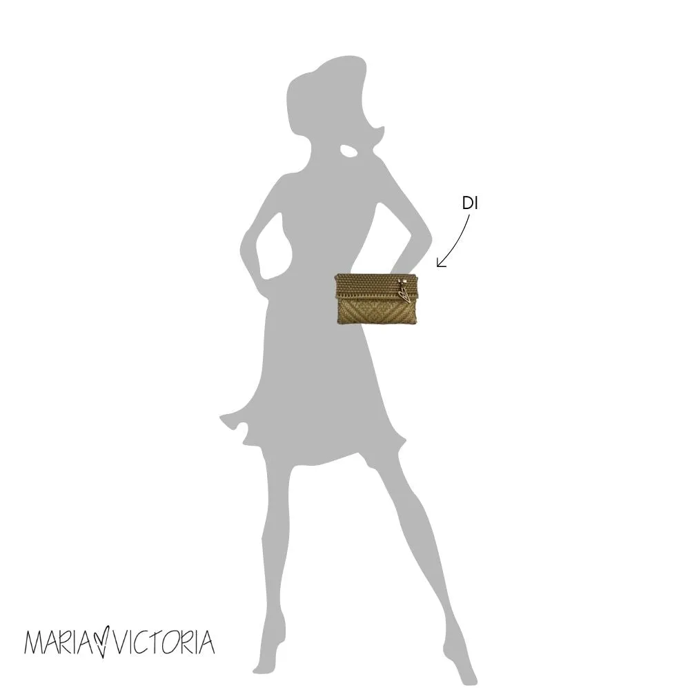 Maria Victoria | Moonlight DI  | Upcycled, Handwoven, Clutch