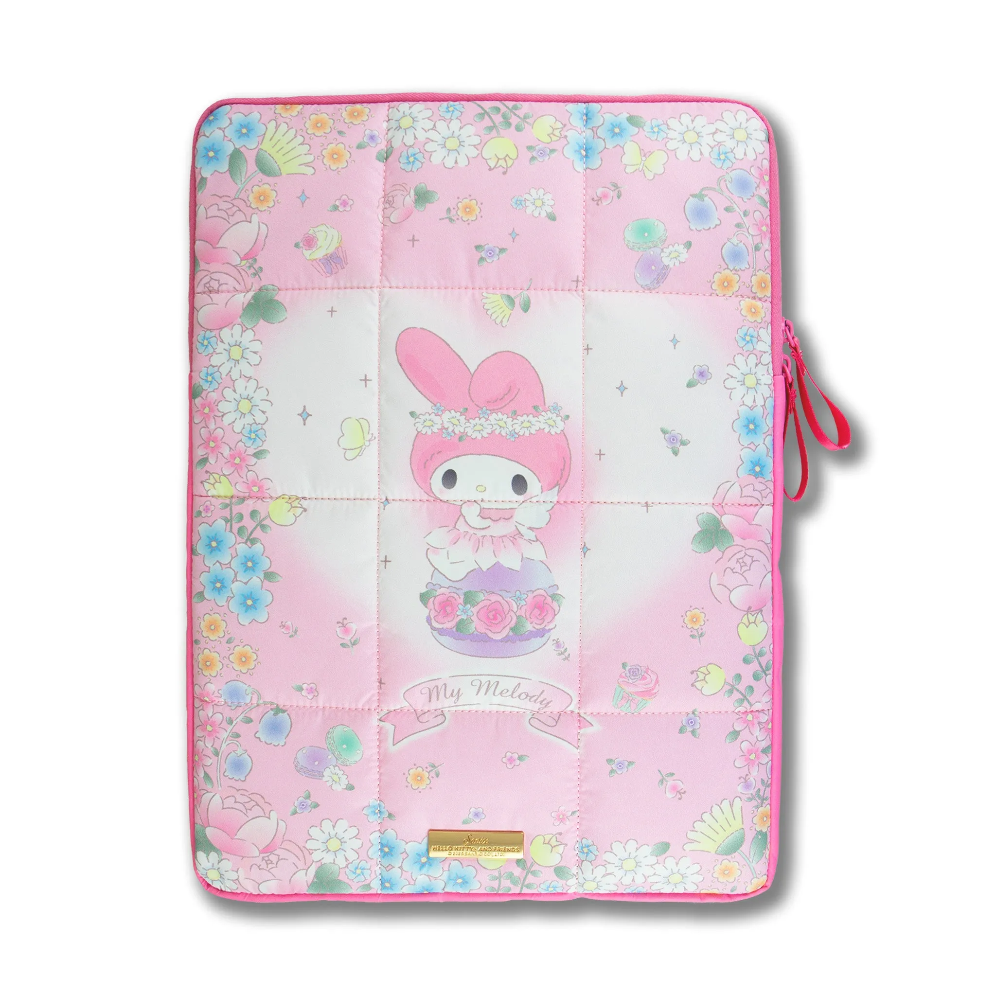 My Melody x Sonix Fairy 50th Anniv. Puffy Laptop Sleeve