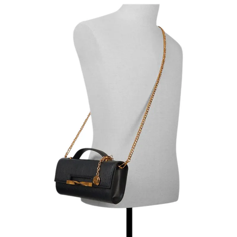 NOVIE CLUTCH - BLACK OVERFLOW
