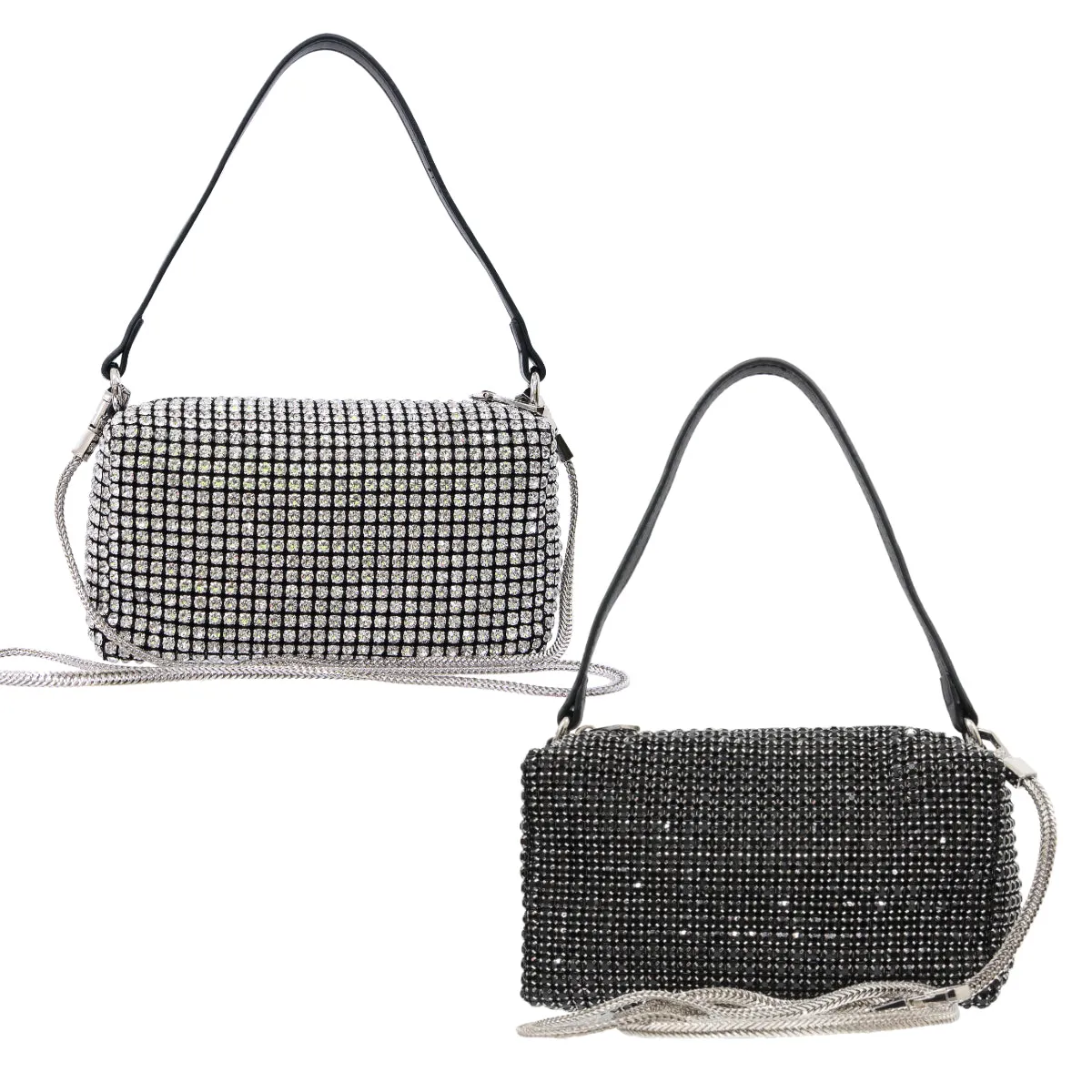 SASSY DUCK MADONNA 8121SIL Silver Evening Bag