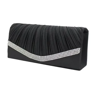 Satin Flap Hand Holding Bag For Wedding Party