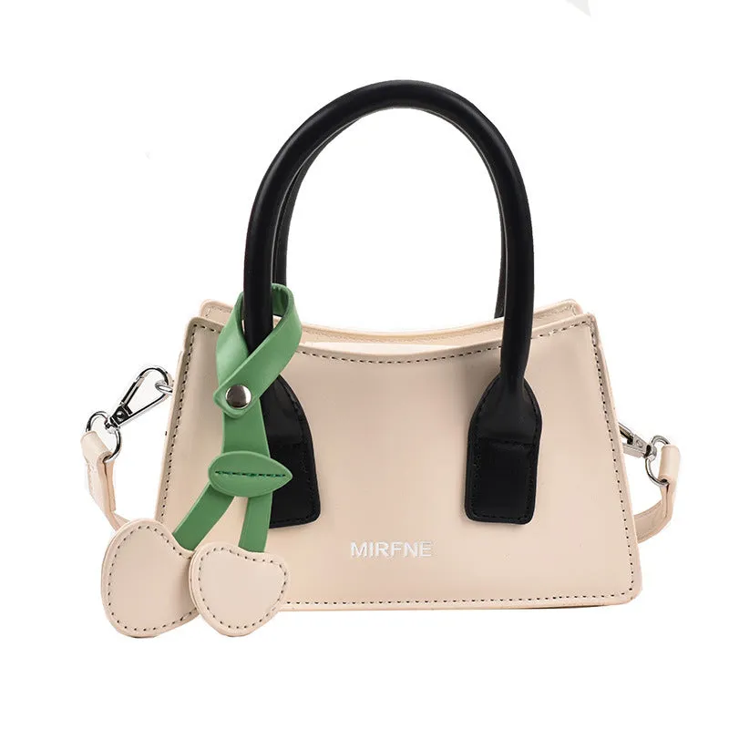 Sling Bags Spring Crossbody Bag Contrast Color Portable and Fashion Simple