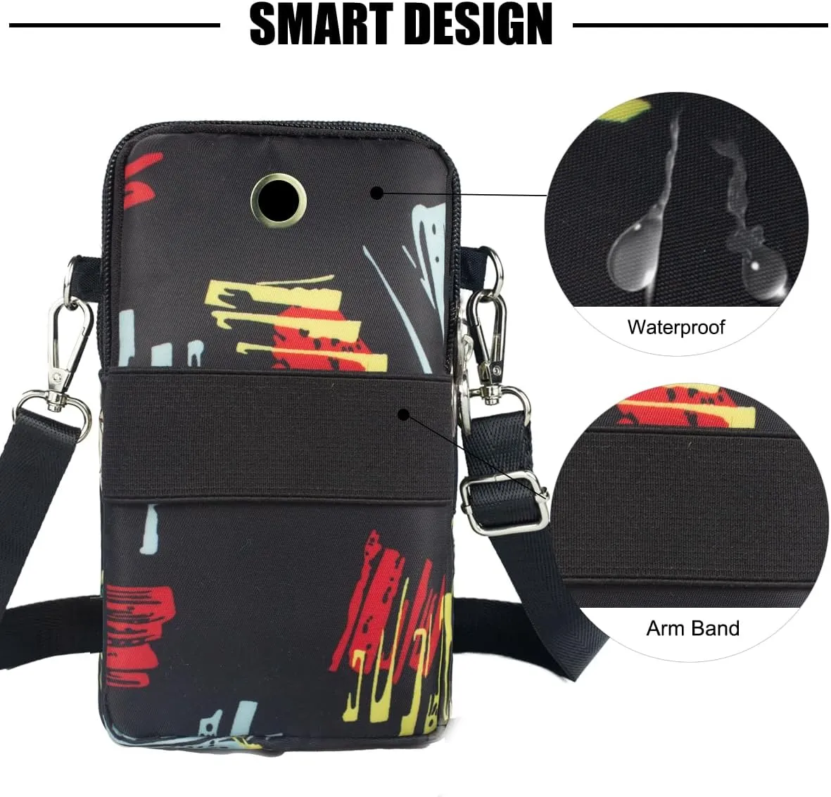 Small Crossbody Bags for Women, Universal Pouch Wallet Cell Phone Purse Lightweight Pockets Handbags Mini Shoulder Bag
