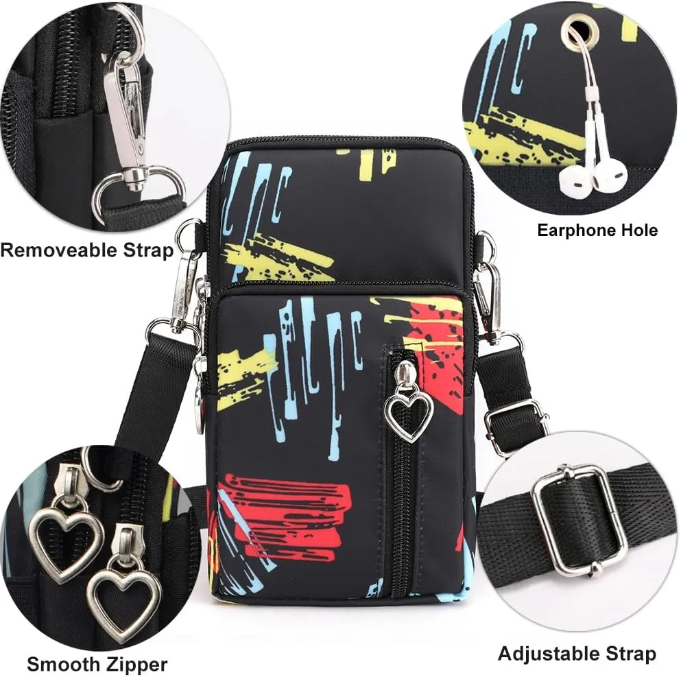 Small Crossbody Bags for Women, Universal Pouch Wallet Cell Phone Purse Lightweight Pockets Handbags Mini Shoulder Bag
