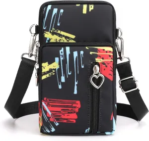 Small Crossbody Bags for Women, Universal Pouch Wallet Cell Phone Purse Lightweight Pockets Handbags Mini Shoulder Bag