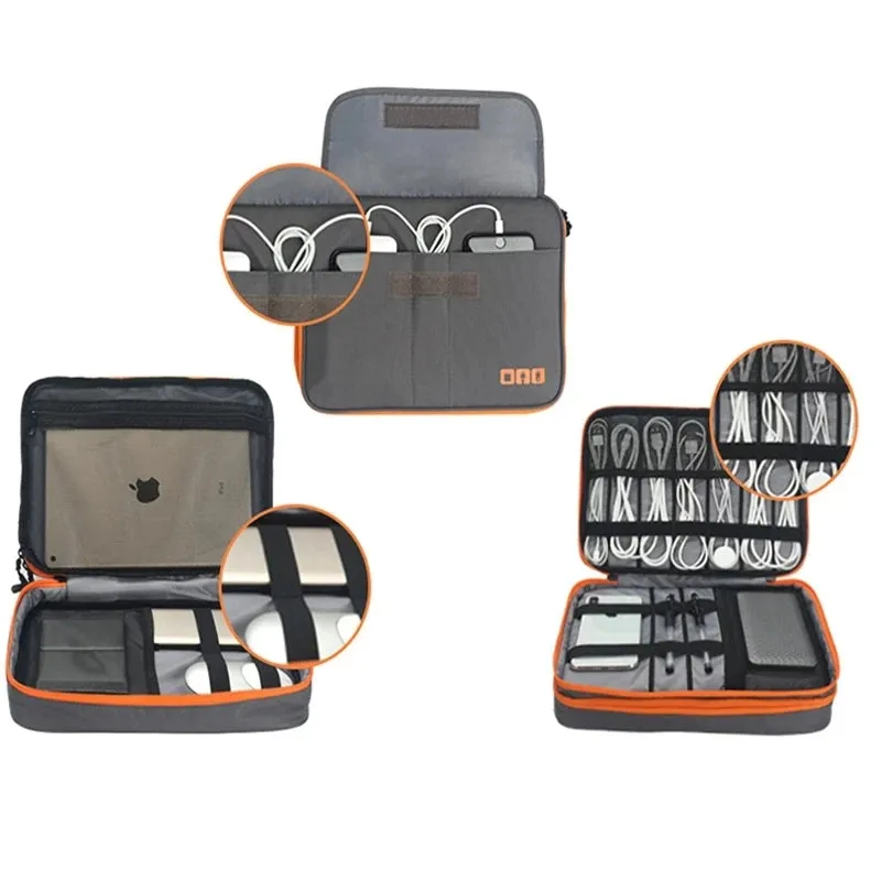 Tech Travel Essential: Multi-Function Gadget Organizer Bag