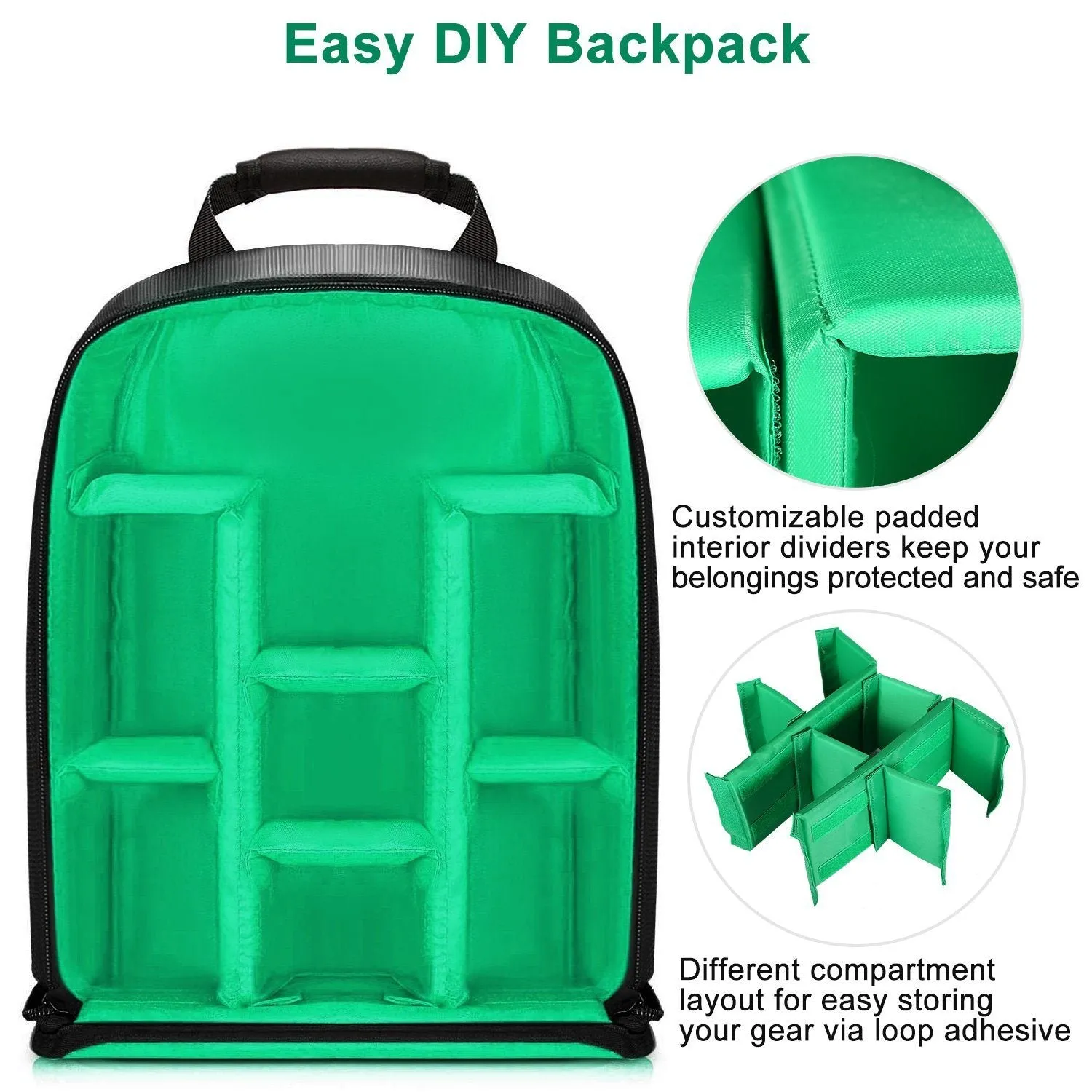 Waterproof Camera Backpack Shockproof Protection