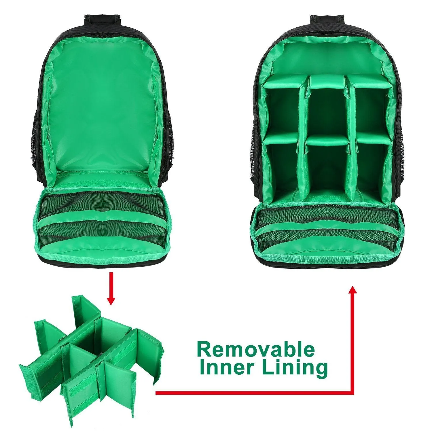 Waterproof Camera Backpack Shockproof Protection