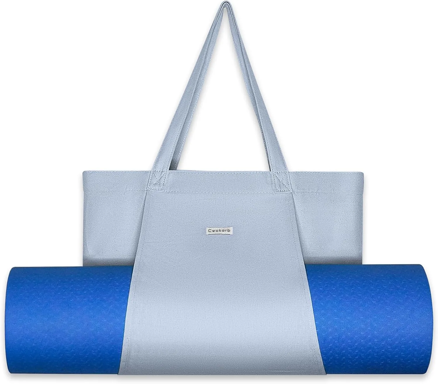 Yoga Bags for Women with Yoga Mats Bags Carrier Carryall Canvas Tote for Pilates Shoulder for Travel Office Beach Workout