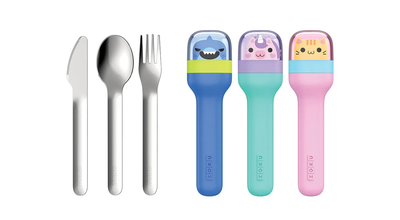 ZOKU Kids Pocket Utensil Set